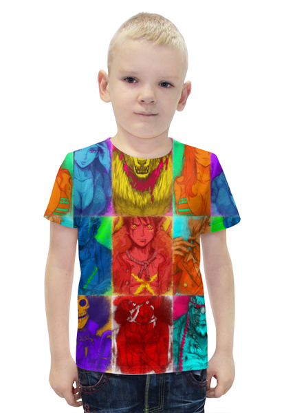 Заказать детскую футболку в Москве. Футболка с полной запечаткой для мальчиков One Piece от Y L - готовые дизайны и нанесение принтов.