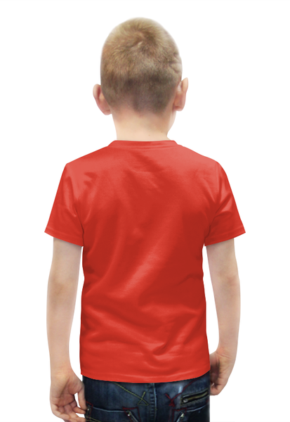Заказать детскую футболку в Москве. Футболка с полной запечаткой для мальчиков Двое  от ПРИНТЫ ПЕЧАТЬ  - готовые дизайны и нанесение принтов.