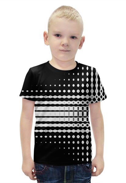 Заказать детскую футболку в Москве. Футболка с полной запечаткой для мальчиков Узоры от THE_NISE  - готовые дизайны и нанесение принтов.