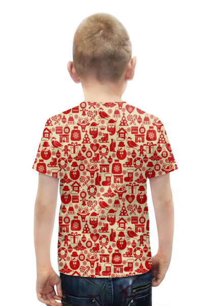 Заказать детскую футболку в Москве. Футболка с полной запечаткой для мальчиков Праздник от THE_NISE  - готовые дизайны и нанесение принтов.