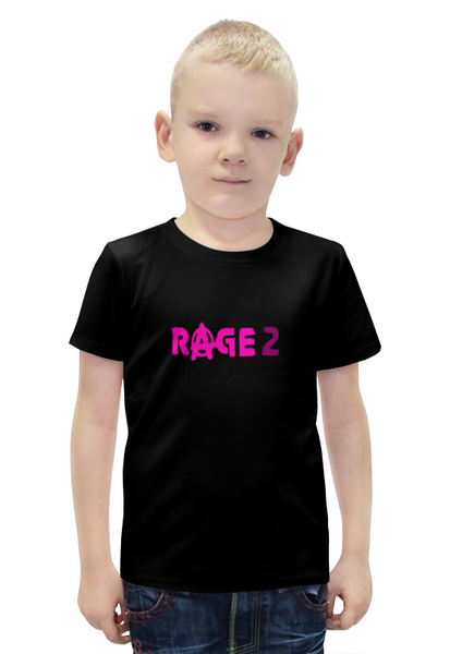 Заказать детскую футболку в Москве. Футболка с полной запечаткой для мальчиков  Rage 2 от THE_NISE  - готовые дизайны и нанесение принтов.