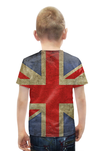 Заказать детскую футболку в Москве. Футболка с полной запечаткой для мальчиков UK Music Style  от madfive5 - готовые дизайны и нанесение принтов.