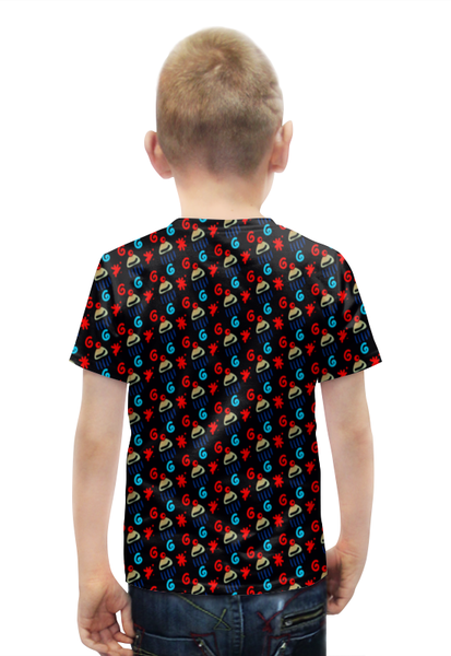 Заказать детскую футболку в Москве. Футболка с полной запечаткой для мальчиков Кексик от THE_NISE  - готовые дизайны и нанесение принтов.