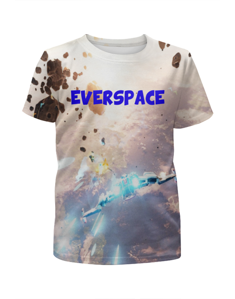 Заказать детскую футболку в Москве. Футболка с полной запечаткой для мальчиков Everspace от THE_NISE  - готовые дизайны и нанесение принтов.