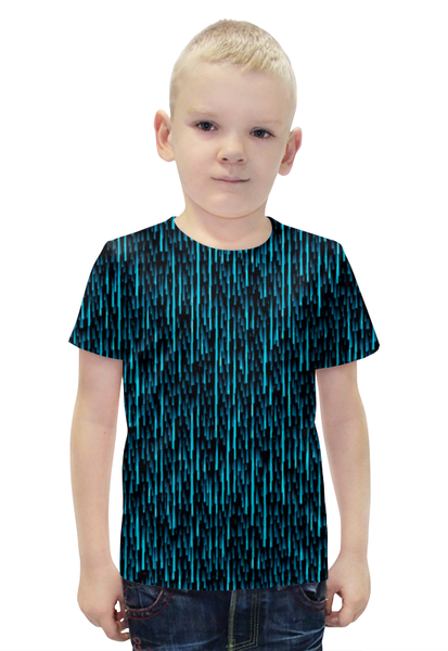 Заказать детскую футболку в Москве. Футболка с полной запечаткой для мальчиков Абстрактный узор от THE_NISE  - готовые дизайны и нанесение принтов.