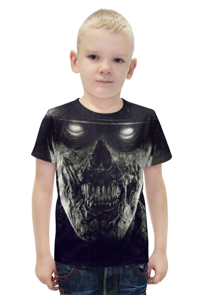 Заказать детскую футболку в Москве. Футболка с полной запечаткой для мальчиков Зомби от scrat29@yandex.ru - готовые дизайны и нанесение принтов.