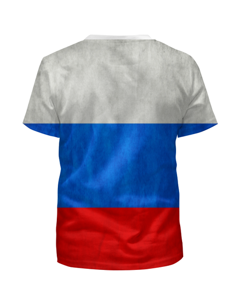 Заказать детскую футболку в Москве. Футболка с полной запечаткой для мальчиков Keep Calm Matryoshka  от Leichenwagen - готовые дизайны и нанесение принтов.