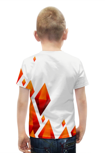 Заказать детскую футболку в Москве. Футболка с полной запечаткой для мальчиков The Sims 3  от THE_NISE  - готовые дизайны и нанесение принтов.