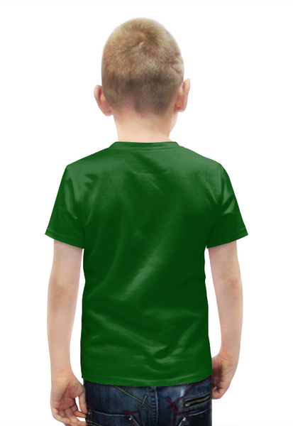 Заказать детскую футболку в Москве. Футболка с полной запечаткой для мальчиков День защитника Отечества от FireFoxa - готовые дизайны и нанесение принтов.