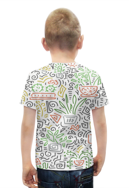 Заказать детскую футболку в Москве. Футболка с полной запечаткой для мальчиков Без названия от axenova-n@yandex.ru - готовые дизайны и нанесение принтов.