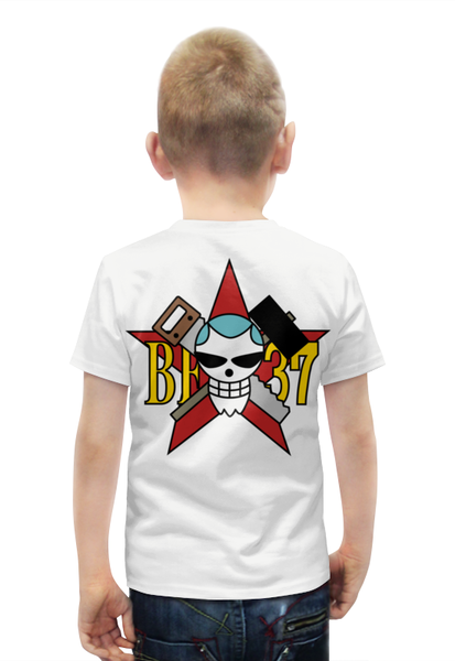 Заказать детскую футболку в Москве. Футболка с полной запечаткой для мальчиков Фрэнки от Y L - готовые дизайны и нанесение принтов.