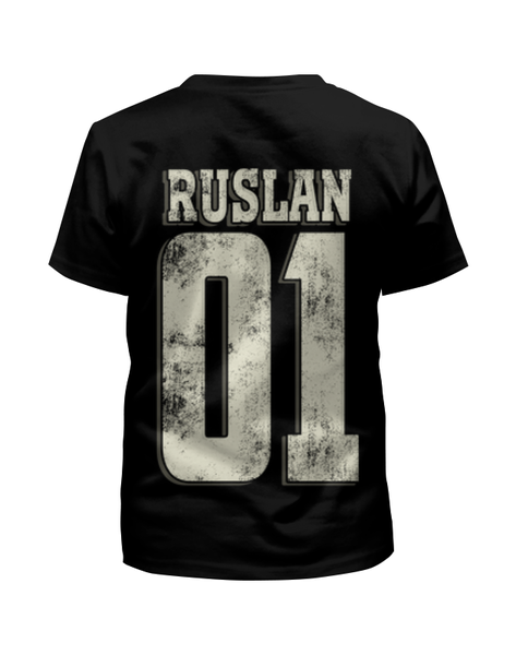Заказать детскую футболку в Москве. Футболка с полной запечаткой для мальчиков Руслан 01 от weeert - готовые дизайны и нанесение принтов.