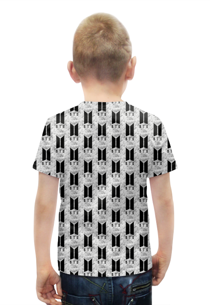 Заказать детскую футболку в Москве. Футболка с полной запечаткой для мальчиков BTS   от queen  - готовые дизайны и нанесение принтов.