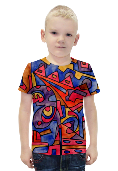 Заказать детскую футболку в Москве. Футболка с полной запечаткой для мальчиков cbm`db==[]0` от Vadim Koval - готовые дизайны и нанесение принтов.
