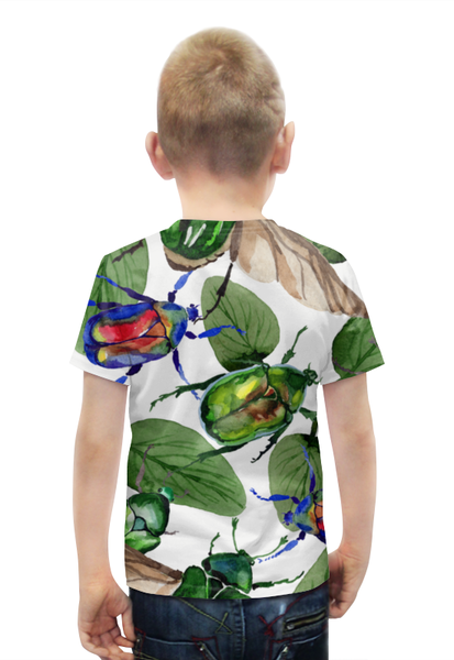 Заказать детскую футболку в Москве. Футболка с полной запечаткой для мальчиков насекомые от THE_NISE  - готовые дизайны и нанесение принтов.