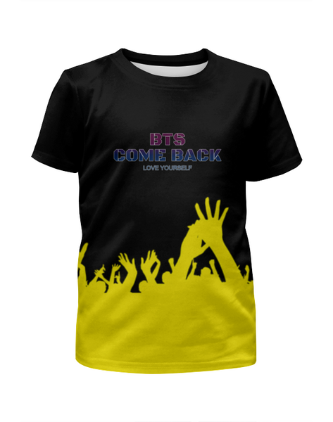 Заказать детскую футболку в Москве. Футболка с полной запечаткой для мальчиков  Группа BTS от THE_NISE  - готовые дизайны и нанесение принтов.