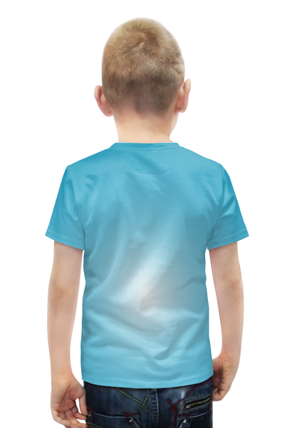 Заказать детскую футболку в Москве. Футболка с полной запечаткой для мальчиков Иисус Христос от god - готовые дизайны и нанесение принтов.