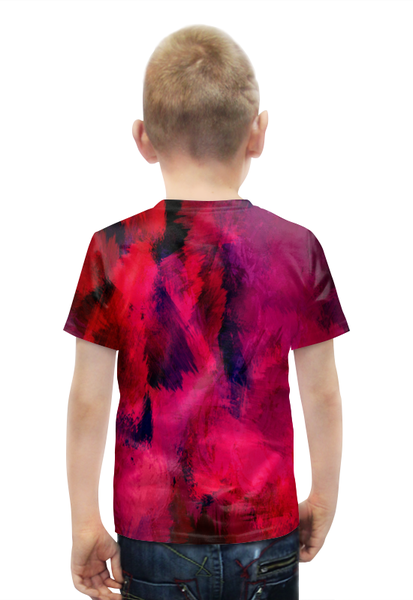 Заказать детскую футболку в Москве. Футболка с полной запечаткой для мальчиков Оттенки красок от THE_NISE  - готовые дизайны и нанесение принтов.