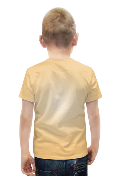 Заказать детскую футболку в Москве. Футболка с полной запечаткой для мальчиков Корги        от T-shirt print  - готовые дизайны и нанесение принтов.