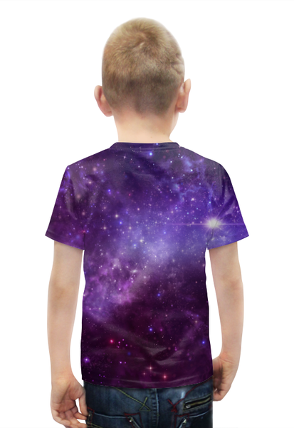 Заказать детскую футболку в Москве. Футболка с полной запечаткой для мальчиков Звезды космоса от THE_NISE  - готовые дизайны и нанесение принтов.