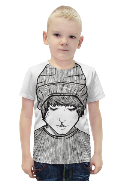 Заказать детскую футболку в Москве. Футболка с полной запечаткой для мальчиков ZemFira от Agatha Ulyanova - готовые дизайны и нанесение принтов.