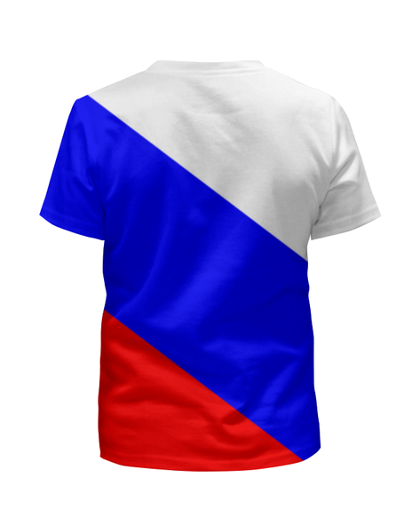 Заказать детскую футболку в Москве. Футболка с полной запечаткой для мальчиков Вперед,Россия от fcsm9622 - готовые дизайны и нанесение принтов.