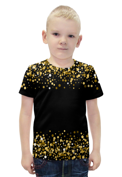 Заказать детскую футболку в Москве. Футболка с полной запечаткой для мальчиков Блестящий от THE_NISE  - готовые дизайны и нанесение принтов.