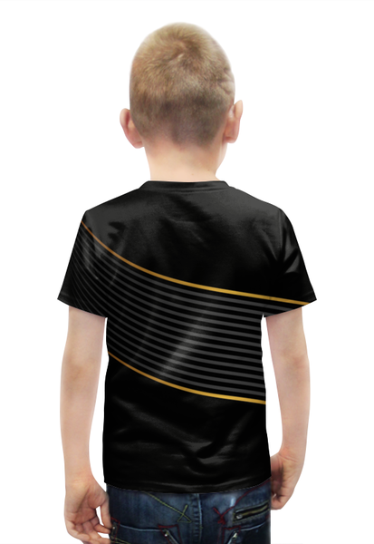 Заказать детскую футболку в Москве. Футболка с полной запечаткой для мальчиков Герб РФ от THE_NISE  - готовые дизайны и нанесение принтов.