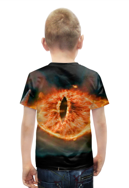 Заказать детскую футболку в Москве. Футболка с полной запечаткой для мальчиков Sauron от Dover - готовые дизайны и нанесение принтов.