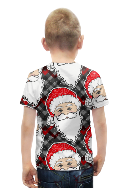 Заказать детскую футболку в Москве. Футболка с полной запечаткой для мальчиков Дед морозы (Новый год) от nadegda - готовые дизайны и нанесение принтов.