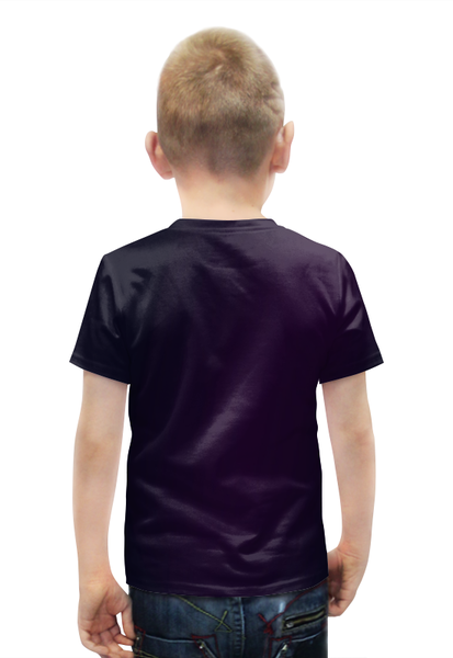 Заказать детскую футболку в Москве. Футболка с полной запечаткой для мальчиков Скелет  от ПРИНТЫ ПЕЧАТЬ  - готовые дизайны и нанесение принтов.