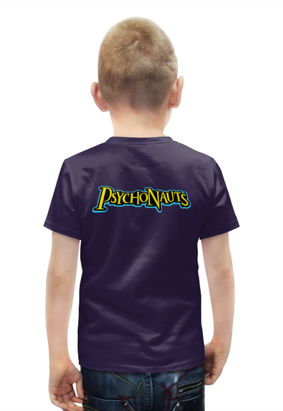 Заказать детскую футболку в Москве. Футболка с полной запечаткой для мальчиков Psychonauts от THE_NISE  - готовые дизайны и нанесение принтов.