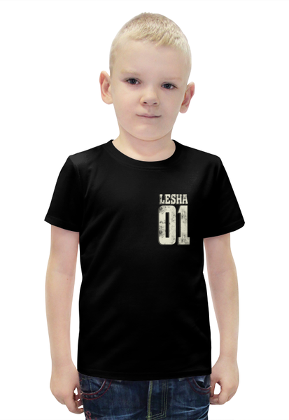 Заказать детскую футболку в Москве. Футболка с полной запечаткой для мальчиков Костя 01 от weeert - готовые дизайны и нанесение принтов.