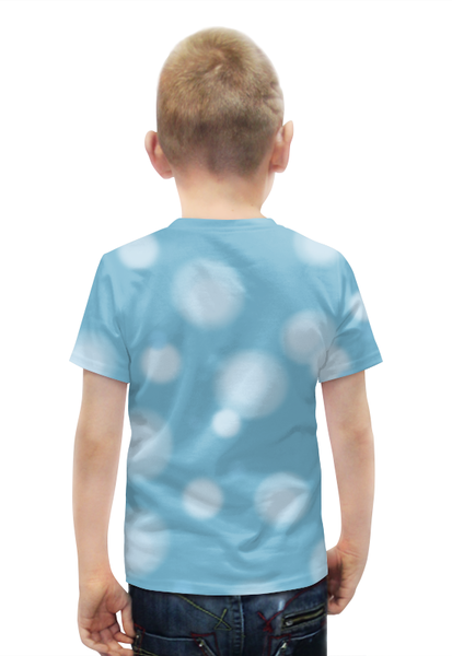 Заказать детскую футболку в Москве. Футболка с полной запечаткой для мальчиков дед мороз от THE_NISE  - готовые дизайны и нанесение принтов.