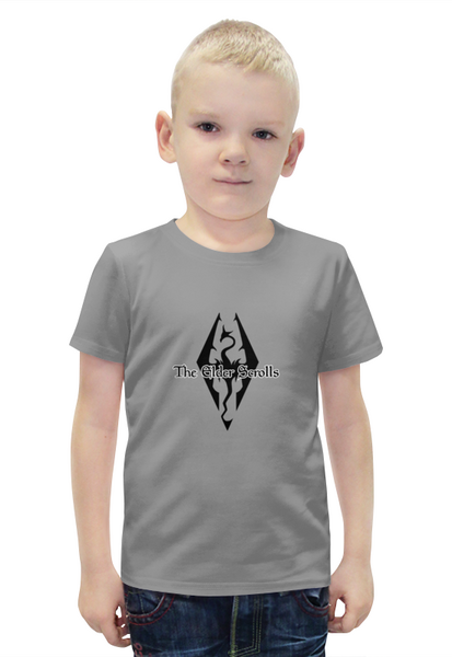Заказать детскую футболку в Москве. Футболка с полной запечаткой для мальчиков The Elder Scrolls от THE_NISE  - готовые дизайны и нанесение принтов.