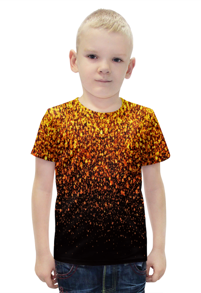 Заказать детскую футболку в Москве. Футболка с полной запечаткой для мальчиков Блеск от THE_NISE  - готовые дизайны и нанесение принтов.
