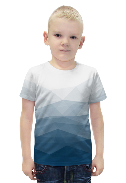Заказать детскую футболку в Москве. Футболка с полной запечаткой для мальчиков Crash Poly от Ваня Клименко - готовые дизайны и нанесение принтов.