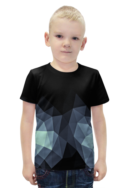 Заказать детскую футболку в Москве. Футболка с полной запечаткой для мальчиков Abstract от THE_NISE  - готовые дизайны и нанесение принтов.