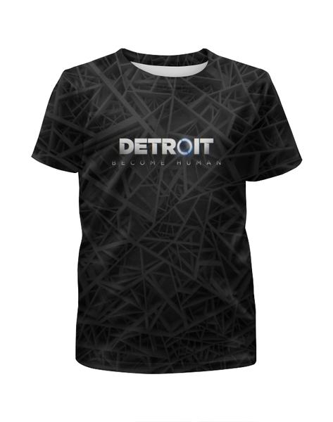 Заказать детскую футболку в Москве. Футболка с полной запечаткой для мальчиков Detroit  от THE_NISE  - готовые дизайны и нанесение принтов.