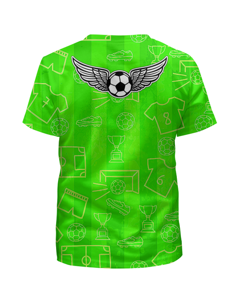 Заказать детскую футболку в Москве. Футболка с полной запечаткой для мальчиков Soccer Ball от balden - готовые дизайны и нанесение принтов.