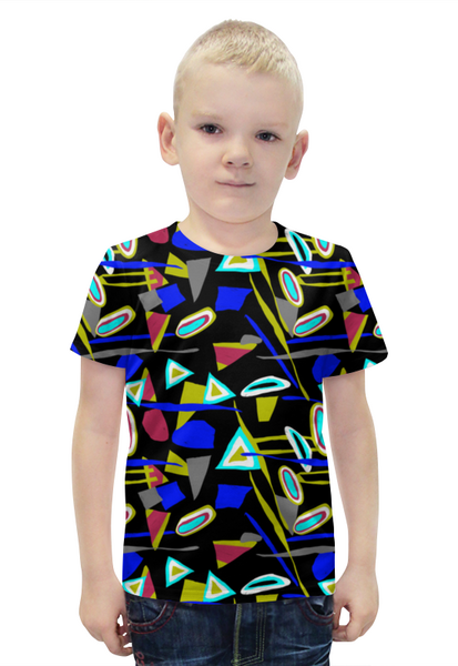 Заказать детскую футболку в Москве. Футболка с полной запечаткой для мальчиков Авторский стиль от mimiart  - готовые дизайны и нанесение принтов.