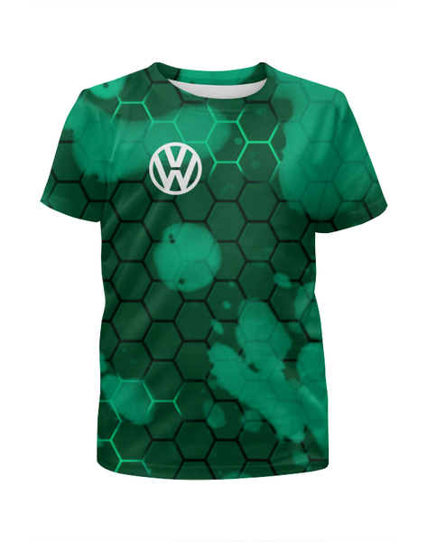 Заказать детскую футболку в Москве. Футболка с полной запечаткой для мальчиков Volkswagen от THE_NISE  - готовые дизайны и нанесение принтов.