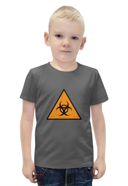 Заказать детскую футболку в Москве. Футболка с полной запечаткой для мальчиков Biohazard от THE_NISE  - готовые дизайны и нанесение принтов.