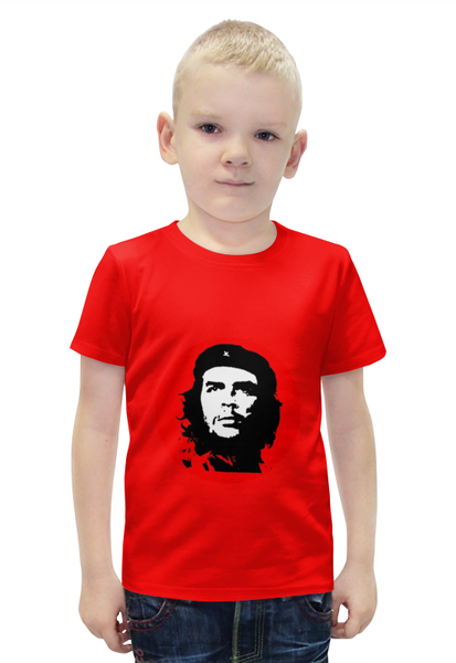 Заказать детскую футболку в Москве. Футболка с полной запечаткой для мальчиков Че Гевара от Виктор Гришин - готовые дизайны и нанесение принтов.