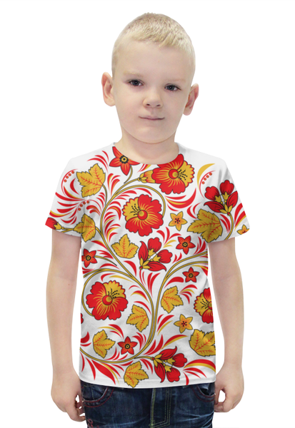 Заказать детскую футболку в Москве. Футболка с полной запечаткой для мальчиков Русь   от CoolDesign - готовые дизайны и нанесение принтов.