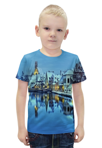 Заказать детскую футболку в Москве. Футболка с полной запечаткой для мальчиков Германия от THE_NISE  - готовые дизайны и нанесение принтов.