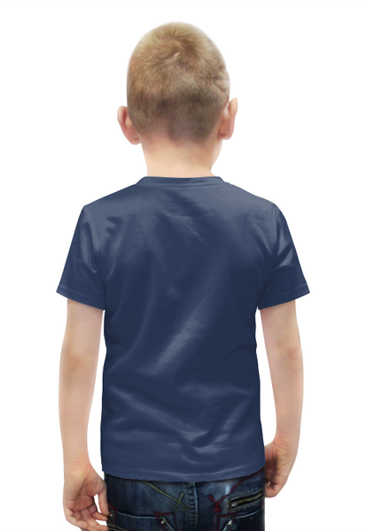 Заказать детскую футболку в Москве. Футболка с полной запечаткой для мальчиков Паучок  от T-shirt print  - готовые дизайны и нанесение принтов.