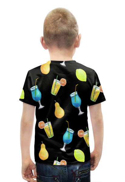 Заказать детскую футболку в Москве. Футболка с полной запечаткой для мальчиков коктейли от THE_NISE  - готовые дизайны и нанесение принтов.