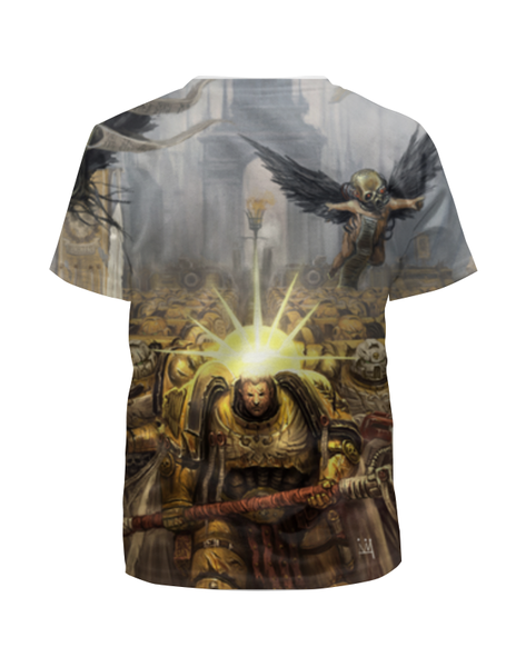 Заказать детскую футболку в Москве. Футболка с полной запечаткой для мальчиков Warhammer  от gamesta - готовые дизайны и нанесение принтов.