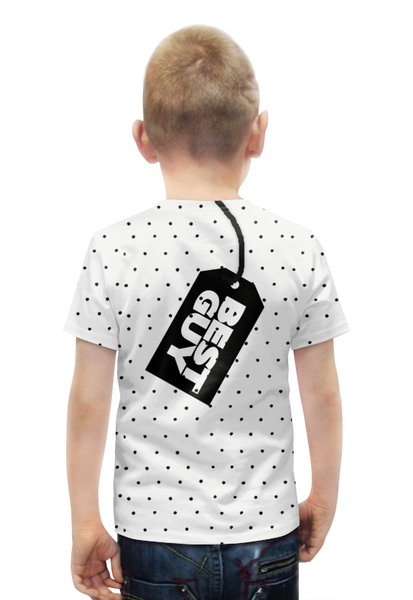Заказать детскую футболку в Москве. Футболка с полной запечаткой для мальчиков Свой парень от anomalica - готовые дизайны и нанесение принтов.
